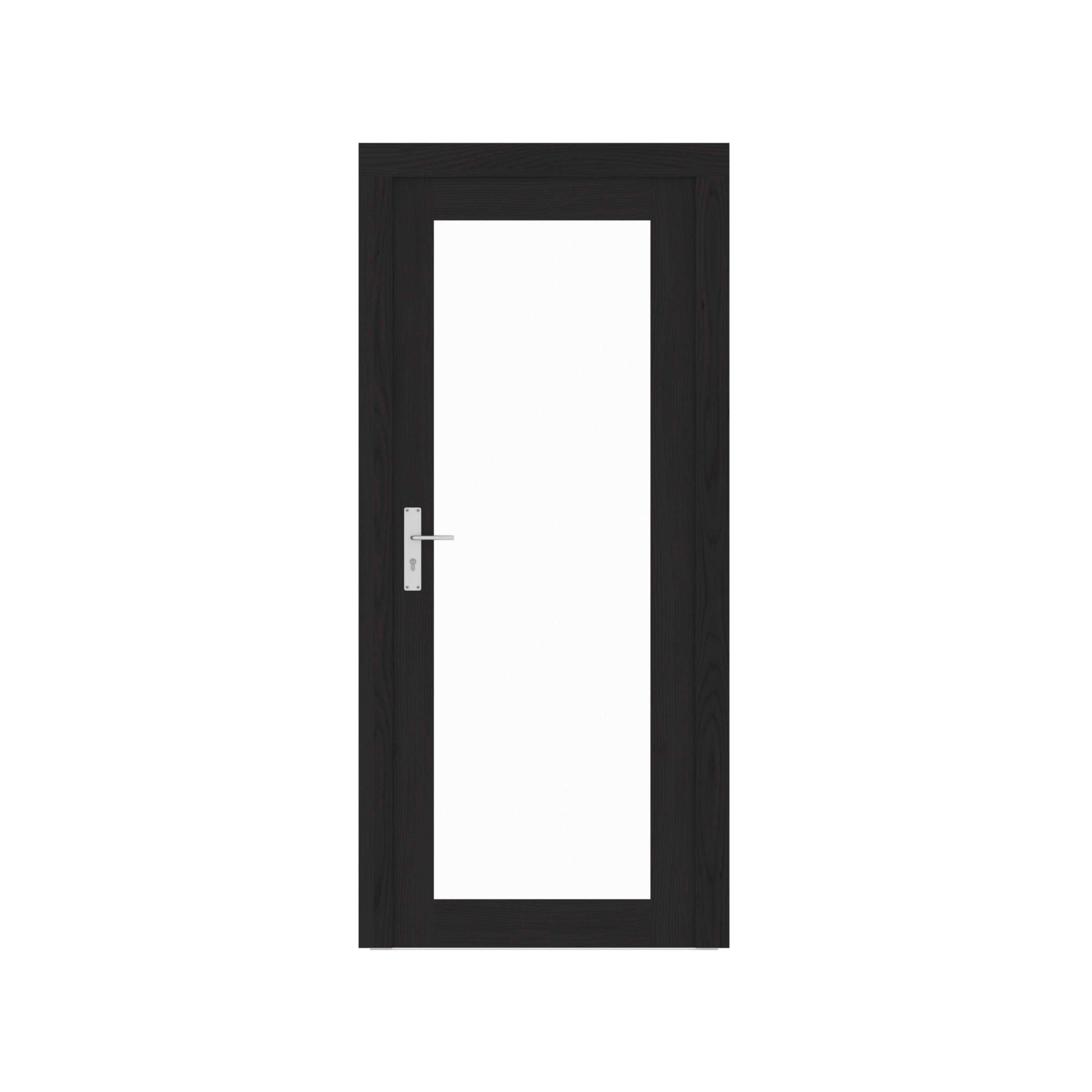 Enkele Deur Steellook Vuren Rechtsdraaiend 96 x 214 cm - Afbeelding 1